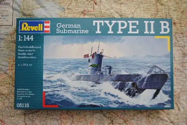 Actieprijs Revell 05115 German Submarine U-BOAT TYPE IIB